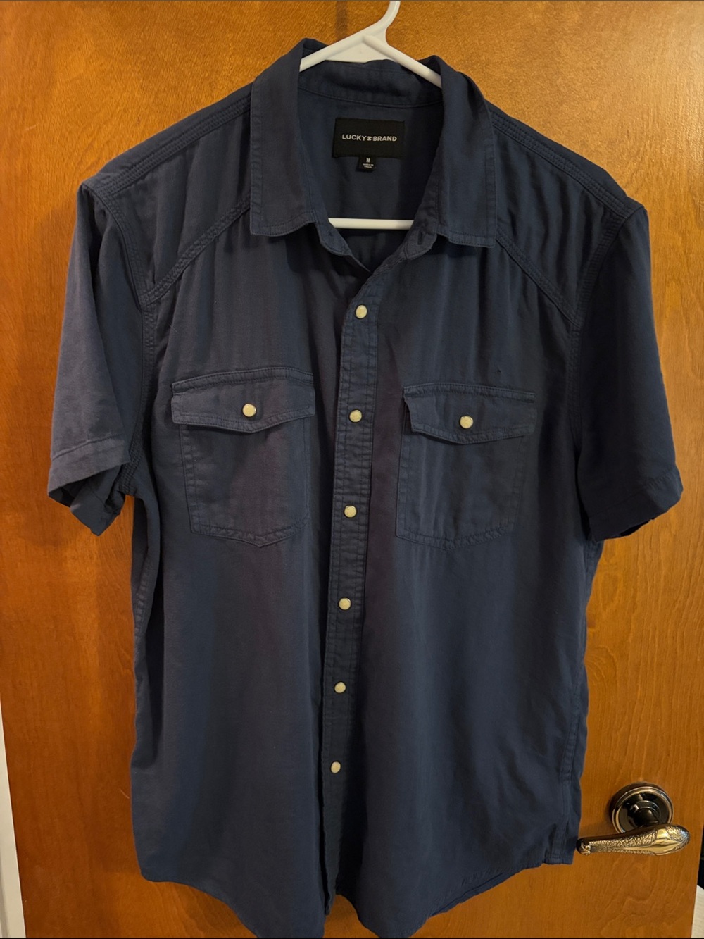 Lucky Brand men’s western button up shirt